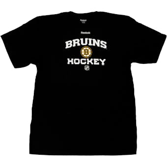 Boston Bruins Reebok Black The New SLD Tee Shirt (Adult XXL)
