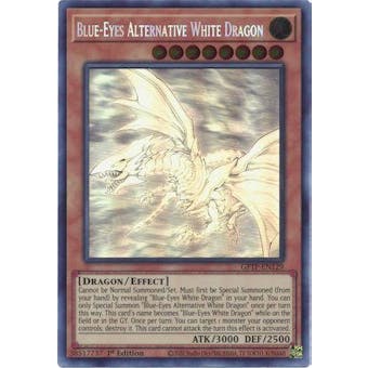 Yu-Gi-Oh Ghosts From The Past 1st Edition Blue-Eyes Alternative White Dragon GFTP-EN129 LIGHTLY PLAYED (LP)