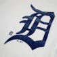 Detroit Tigers Majestic White Surefire Victory Tee Shirt (Womens L)