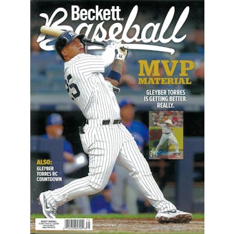 2020 Beckett Baseball Monthly Price Guide (#169 April) (Gleyber Torres)