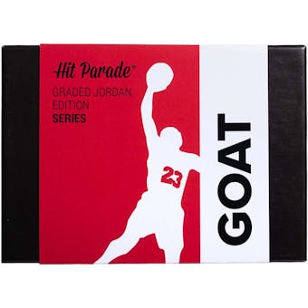 2022/23 Hit Parade GOAT Jordan Graded Edition Series 1 Hobby Box - Michael Jordan