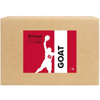2022/23 Hit Parade GOAT Jordan Graded Edition Series 1 Hobby 10-Box Case - Michael Jordan