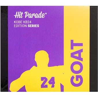 2022/23 Hit Parade GOAT Kobe KB24 Edition Series 1 Hobby Box - Kobe Bryant