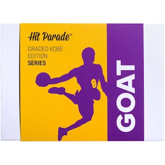 2022/23 Hit Parade GOAT Kobe Graded Edition Series 1 Hobby Box - Kobe Bryant