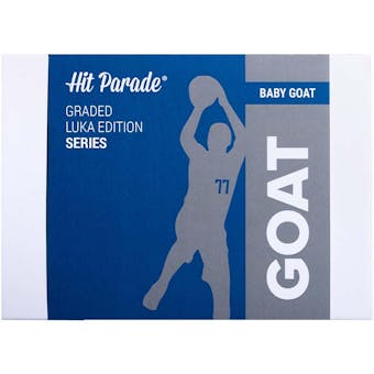 2022/23 Hit Parade GOAT Luka Graded Edition Series 2 Hobby Box - Luka Doncic