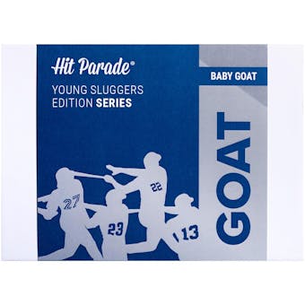 2022 Hit Parade GOAT Young Sluggers Edition - Series 7 - 10 Box Hobby Case