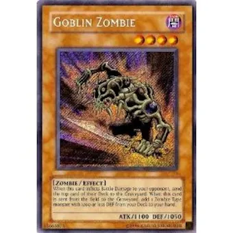 Yu-Gi-Oh Crimson Crisis Single Goblin Zombie Super Rare