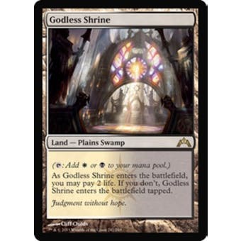 Magic the Gathering Gatecrash Single Godless Shrine - NEAR MINT (NM)