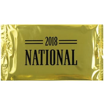 2018 Panini National Sports Convention VIP Party Exclusive Gold Pack