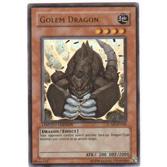 Yu-Gi-Oh Promo Single Golem Dragon Ultra Rare (JUMP-EN040)