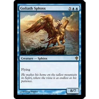 Magic the Gathering Worldwake Single Goliath Sphinx Foil