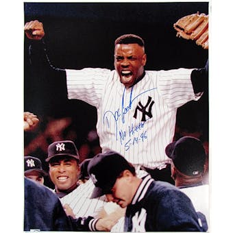 Dwight Gooden Autographed New York Yankees 16x20 Photo with inscription