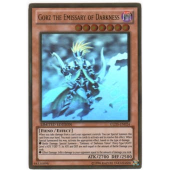 Yu-Gi-Oh Gold Series 5 Single Gorz the Emissary of Darkness Ghost Rare - NEAR MINT (NM)