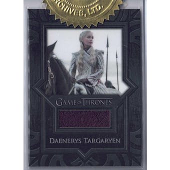 Game of Thrones The Complete Series Daenerys Targaryen Single Relic Card (Rittenhouse 2020)