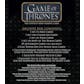Game of Thrones The Complete Series Trading Cards Archive Box (Rittenhouse 2020)