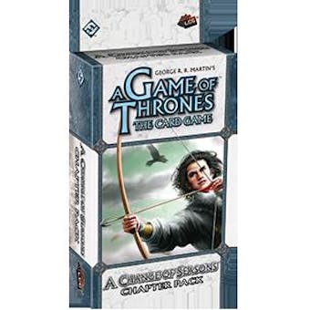 Game of Thrones LCG (1st Ed.) - A Change of Seasons Chapter Pack (FFG)