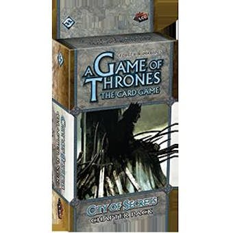 Game of Thrones LCG (1st Ed.) - City of Secrets Chapter Pack (FFG)