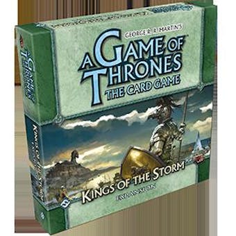 Game of Thrones LCG (1st Ed.) - Kings of the Storm Deluxe Expansion (FFG)