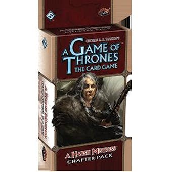 Game of Thrones LCG (1st Ed.) - A Harsh Mistress Chapter Pack (FFG)