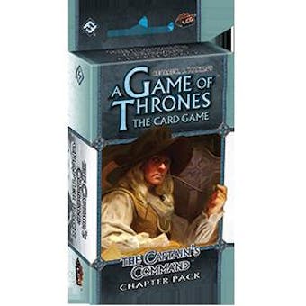 Game of Thrones LCG (1st Ed.) - The Captain's Command Chapter Pack (FFG)
