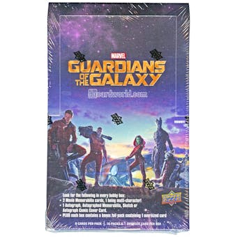 Marvel Guardians of the Galaxy Movie Trading Cards Hobby Box (Upper Deck 2014)