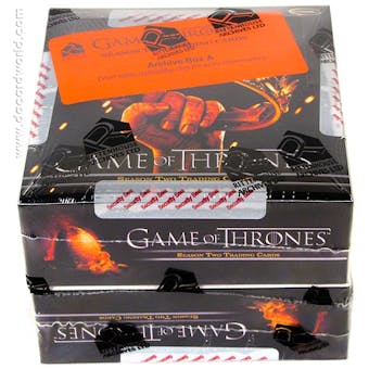 Game of Thrones Season 2 (Two) Trading Cards Archives Box (Rittenhouse 2013)
