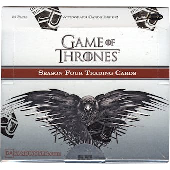 Game Of Thrones Season 4 (Four) Trading Cards Box (Rittenhouse 2015)