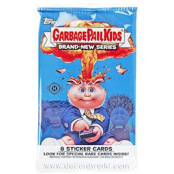 Garbage Pail Kids Brand New Series Sticker Pack (Topps 2012)