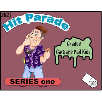 2021 Hit Parade Graded Garbage Pail Kids Hobby Box - Series 1 - Adam Bomb PSA 9 MINT!
