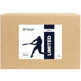 2022 Hit Parade Baseball Graded Limited Edition Series 3 Hobby 10-Box Case - Wander Franco