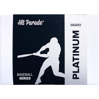 2022 Hit Parade Baseball Graded Platinum Edition - Series 1 - Hobby Box