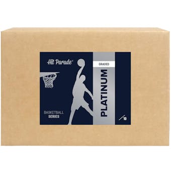 2022/23 Hit Parade Basketball Graded Platinum Edition Series 1 Hobby 10 Box Case