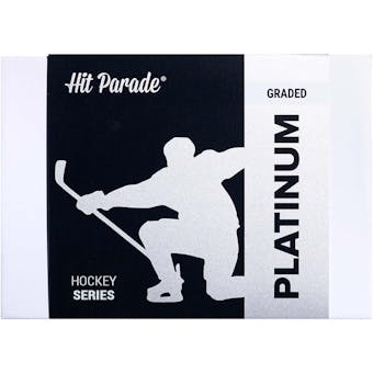2022/23 Hit Parade Hockey Graded Platinum Edition Series 2 Hobby Box - Patrice Bergeron