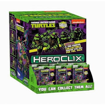 Teenage Mutant Ninja Turtles Heroclix: Gravity Feed Box (24 Ct.)
