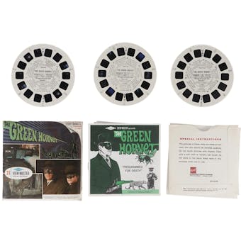 1966 Vintage The Green Hornet View-Master 3 Reel Set With Booklet
