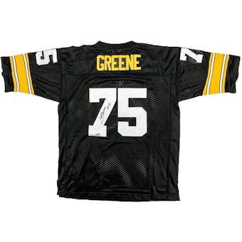 Joe Greene Autographed Pittsburgh Steelers Football Jersey (Tristar)