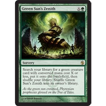 Magic the Gathering Mirrodin Besieged Single Green Sun's Zenith - NEAR MINT (NM)