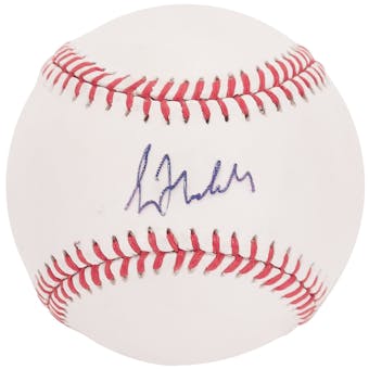 Greg Maddux Autographed Chicago Cubs National League Baseball (JSA COA) FAIR