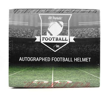 2021 Hit Parade Auto Full Size Football Helmet 1-Box Series 4- DACW Live 8 Spot Random Division Break #1