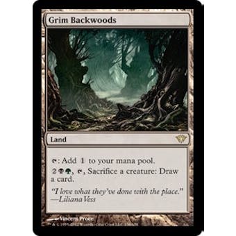 Magic the Gathering Dark Ascension Single Grim Backwoods 4x Lot - NEAR MINT (NM)