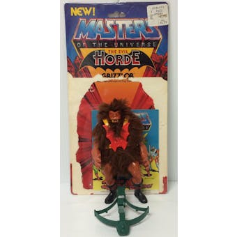 MOTU Grizzlor Masters of the Universe Complete with Cardback and Comic