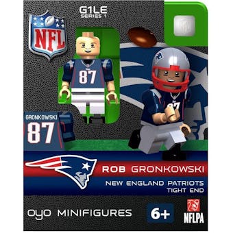 OYO New England Patriots Rob Gronkowski G1LE Series 1 Minifigure