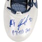 Rob Gronkowski Autographed New England Patriots Nike Cleat with a "17 TD's  2011" Inscription (JSA)