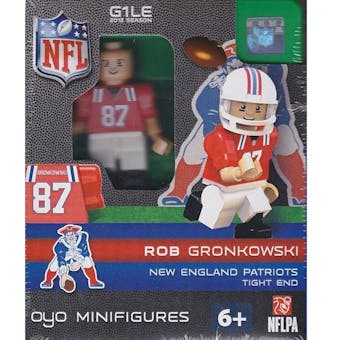 OYO New England Patriots Rob Gronkowski Throwback G1LE Series 2 Minifigure