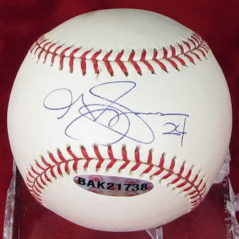 Grady Sizemore Autographed Baseball (Mint) (UDA COA)