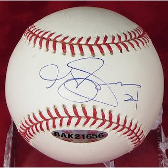 Grady Sizemore Autographed Baseball (Near Mint) (UDA COA)