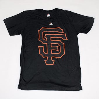 San Francisco Giants Majestic Gray Winning Hit Tee Shirt (Adult M)
