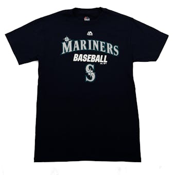 Seattle Mariners Majestic Navy All Of Destiny Tee Shirt