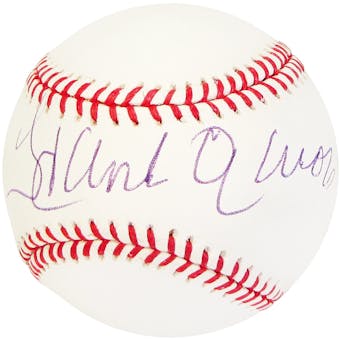 Hank Aaron Autographed Atlanta Braves Official Major League Baseball (PSA/DNA)