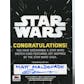 Star Wars Force Awakens Han Solo 1/1 Sketch Card - Matt Maldonado